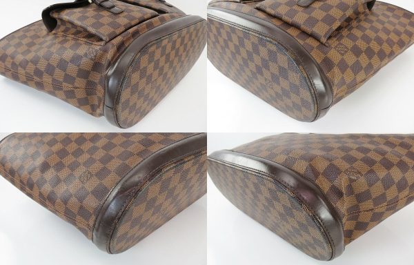 s l1600 5 LOUIS VUITTON Manosque GM Damier Ebene Tote Bag Purse