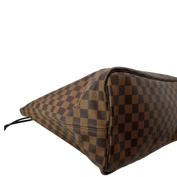 s l1600 5 LOUIS VUITTON Neverfull GM Damier Ebene Tote Bag Brown