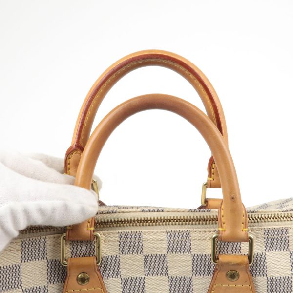 s l1600 5 Louis Vuitton Damier Azur Speedy 25 Hand Bag Boston Bag