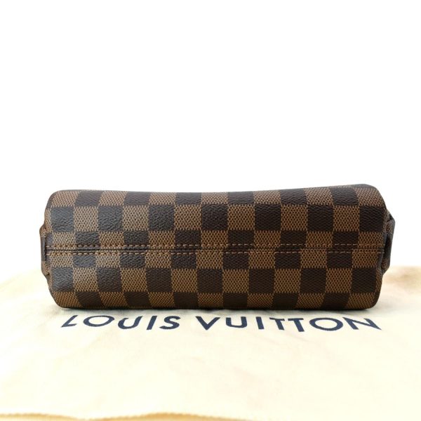 s l1600 6 LOUIS VUITTON Croisette Damier Ebene Crossbody Bag Brown