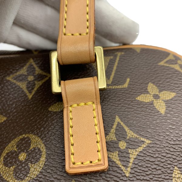 s l1600 6 LOUIS VUITTON Cite MM Shoulder Bag Monogram Canvas Brown