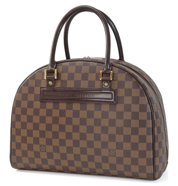 s l1600 LOUIS VUITTON Nolita Damier Ebene Tote Hand Bag Purse