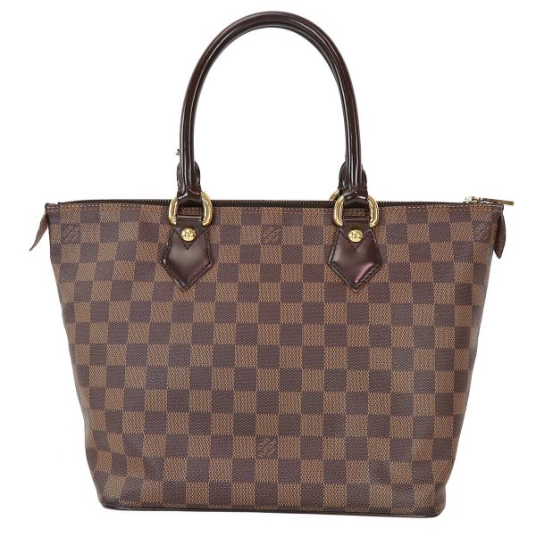 s l1600 LOUIS VUITTON Saleya PM Damier Ebene Tote Hand Shoulder Bag