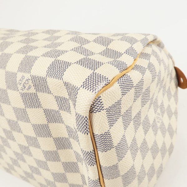 s l1600 7 Louis Vuitton Damier Azur Speedy 30 Boston Hand Bag