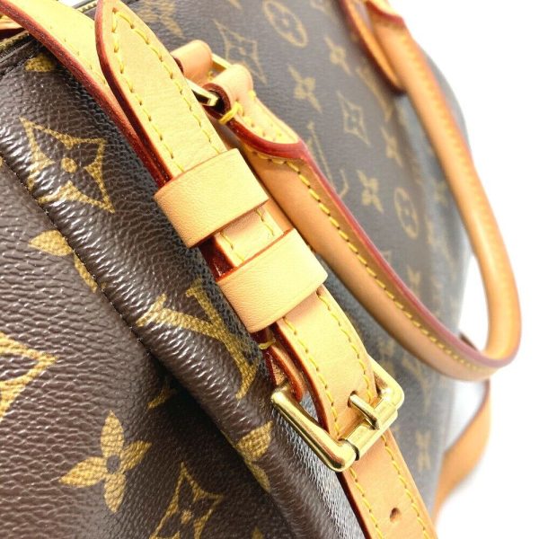 s l1600 7 LOUIS VUITTON Monogram Turenne GM Shoulder Bag Brown