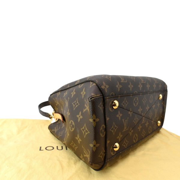 s l1600 7 LOUIS VUITTON Montaigne MM Monogram Canvas Shoulder Bag Brown