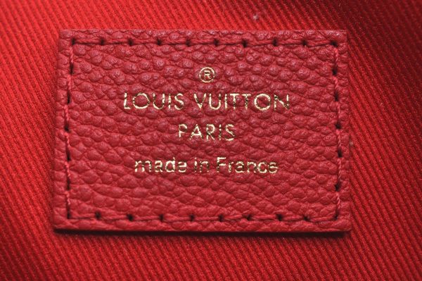 s l1600 7 Louis Vuitton Monogram Tournelle PM 2Way Shoulder Tote Bag Red