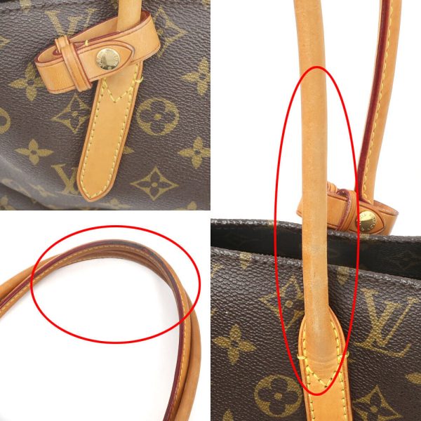 s l1600 8 LOUIS VUITTON Raspail PM monogram canvas tote bag handbag