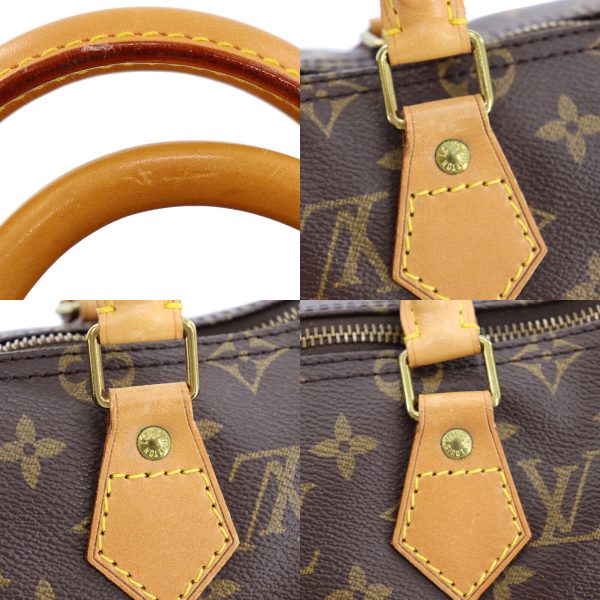 s l1600 8 Louis Vuitton Speedy 25 Handbag Monogram Leather