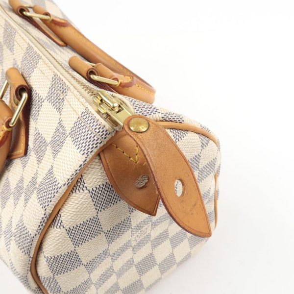 s l1600 8 Louis Vuitton Damier Azur Speedy 25 Hand Bag Boston Bag