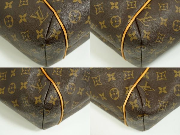 s l1600 9 Louis Vuitton Totally PM Monogram Canvas Shoulder Tote Bag Brown