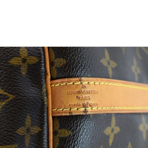 s l1600 9 LOUIS VUITTON Speedy 30 Bandouliere Monogram Canvas Shoulder Bag Brown