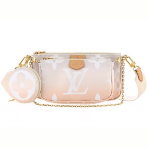 1008y02 Gucci Swing 2Way Bag Leather Pink