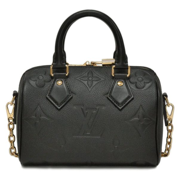 1 Louis Vuitton Monogram Empreinte Speedy 20 Noir