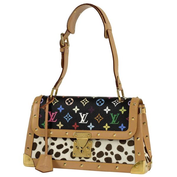 1 Louis Vuitton Sac Dalmatian Shoulder Bag Monogram Multicolor Noir