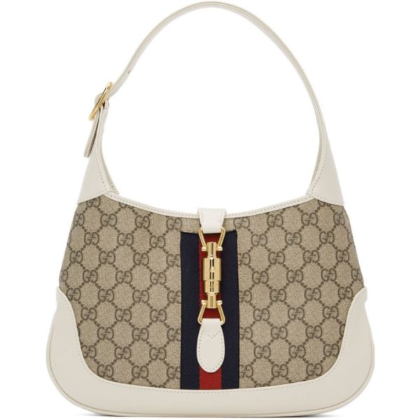 1 Gucci Jackie Small leather Shoulder Bag White