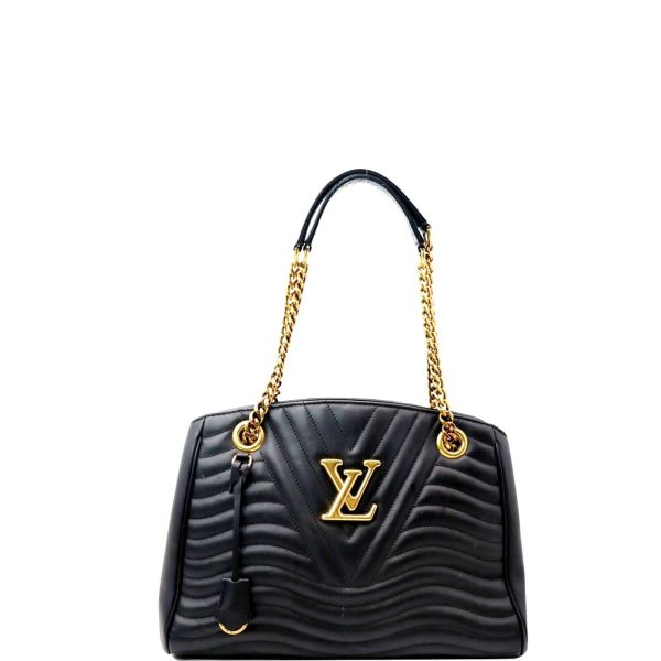 1 Louis Vuitton New Wave Chain Tote Black