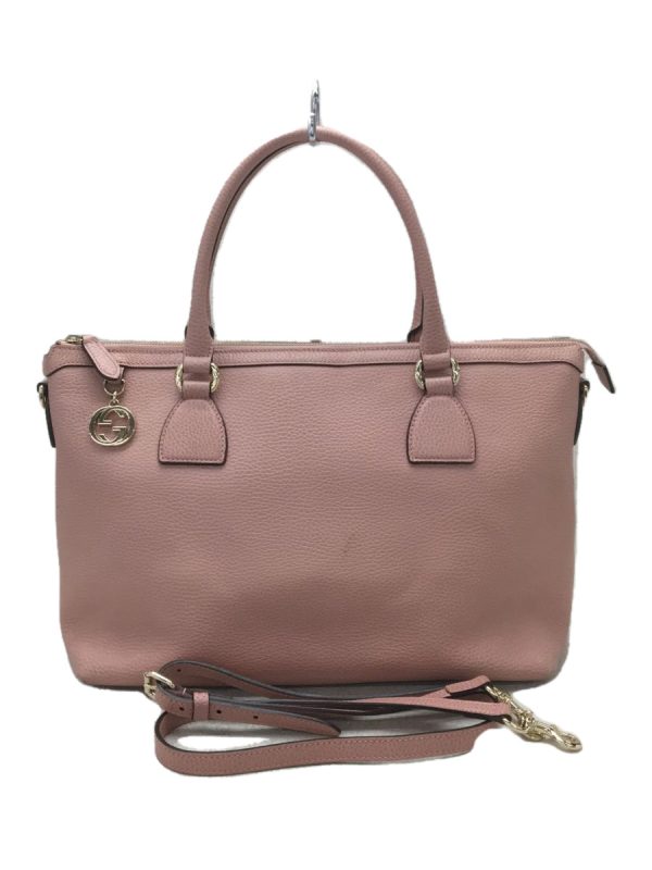 1 Gucci Pink Leather Shoulder Bag