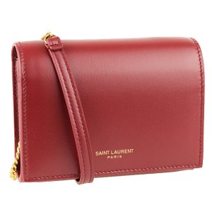 1 Saint Laurent Shoulder wallet Shoulder Bag Red