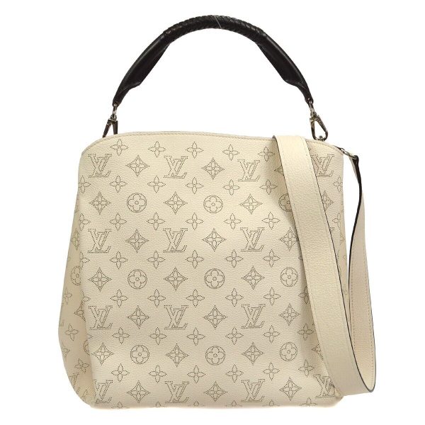 1 Louis Vuitton Mahina Babylon PM Ivoire Handbag Monogram