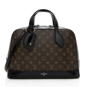 1 Louis Vuitton Monogram Canvas Dora MM Satchel