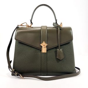1 Louis Vuitton Handbag Rose Devin MM Leather Women