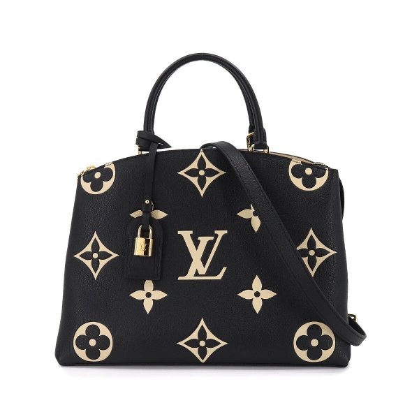 1 Louis Vuitton Bicolor Monogram Empreinte Grand Palais MM Bag