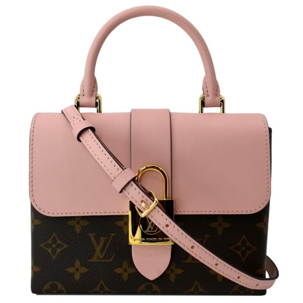 1 Louis Vuitton Locky BB Monogram Canvas Crossbody Bag Rose Poudre