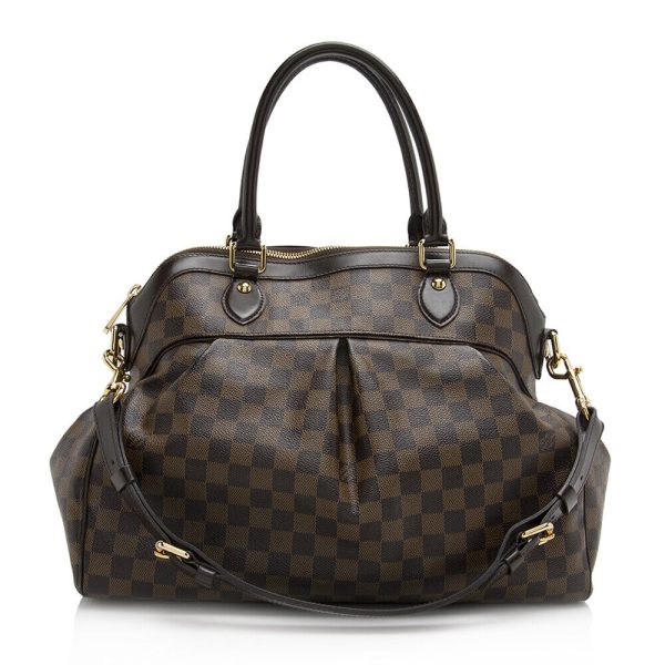 1 Louis Vuitton Damier Ebene Trevi GM Satchel