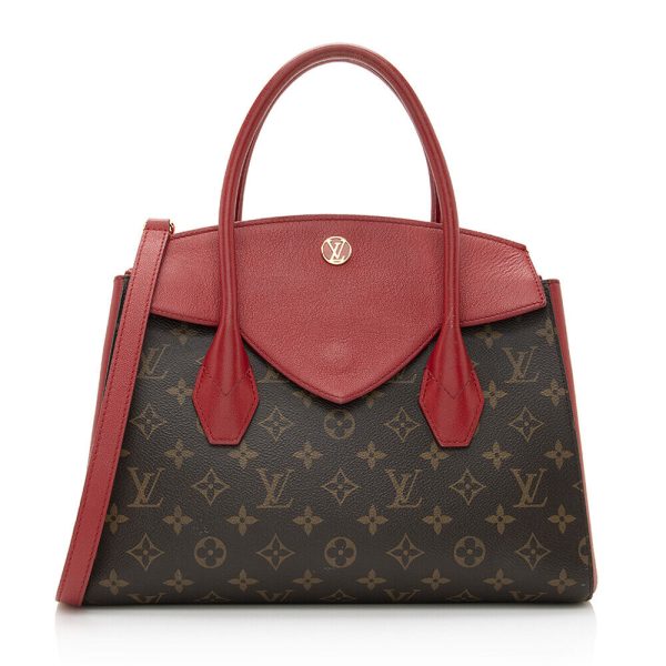 1 Louis Vuitton Monogram Canvas Florine Satchel