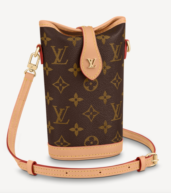 1 Louis Vuitton Fold Me Pouch Brown Monogram Crossbody Bag