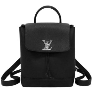 1 Louis Vuitton Bag Taurillon Lockme Backpack Noir