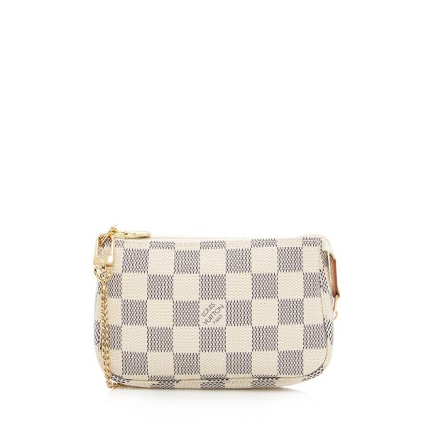 1 Louis Vuitton Damier Azur Mini Pochette Accessoires pouch