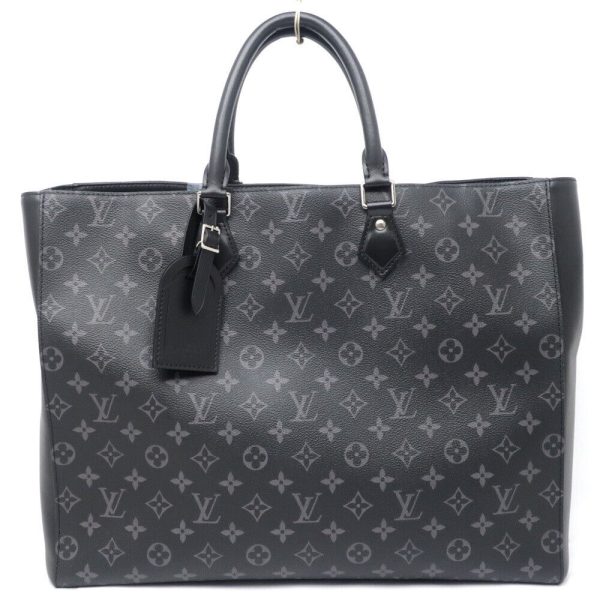 1 Louis Vuitton Grand Sac Monogram Eclipse Tote Bag