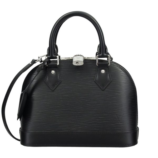 1 Louis Vuitton Handbag Epi Alma BB Noir