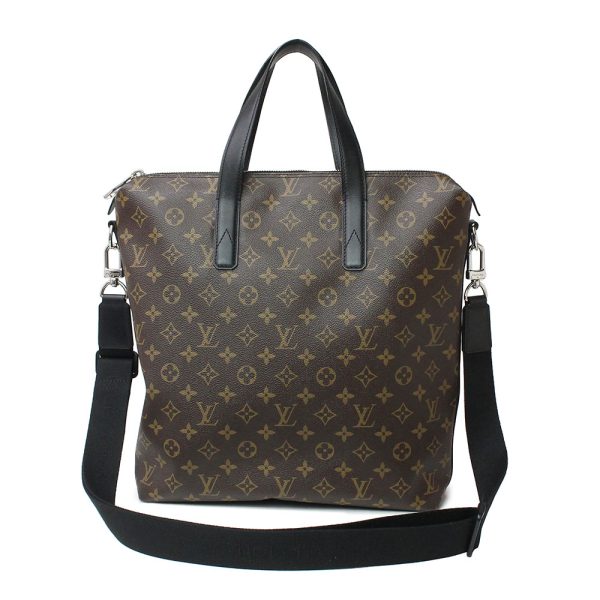 1 Louis Vuitton Monogram Macassar Kitan Handbag Diagonal Shoulder Bag