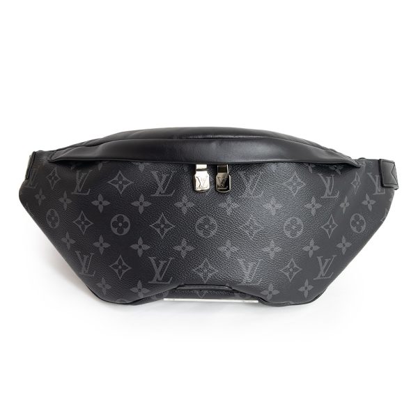 1 Louis Vuitton Monogram Eclipse Discovery Bum Bag Crossbody Bag Black