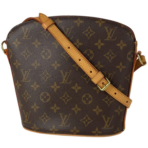 1 Louis Vuitton Drouot Crossbody Shoulder Bag Monogram Brown