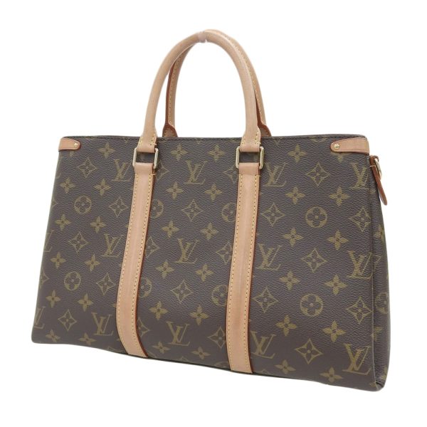 1 Louis Vuitton Monogram Soufflé MM 2way Handbag Cloth Bag