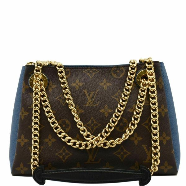 1 Louis Vuitton Surene BB Monogram Canvas Shoulder Bag Blue