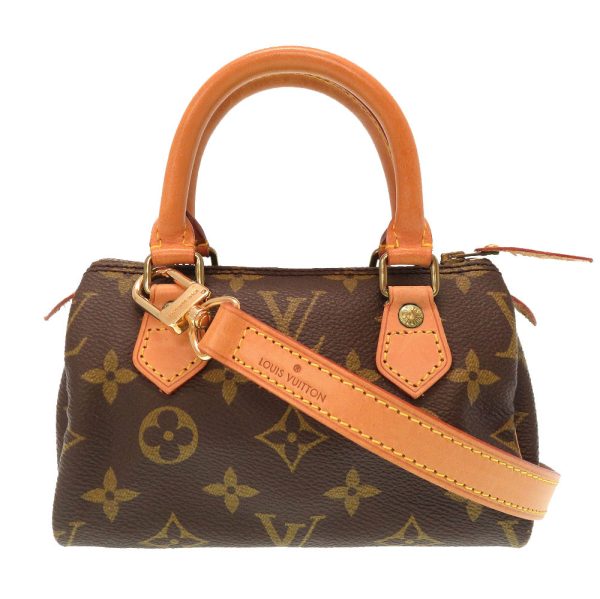 1 Louis Vuitton Monogram Mini Speedy Handbag Bag LV