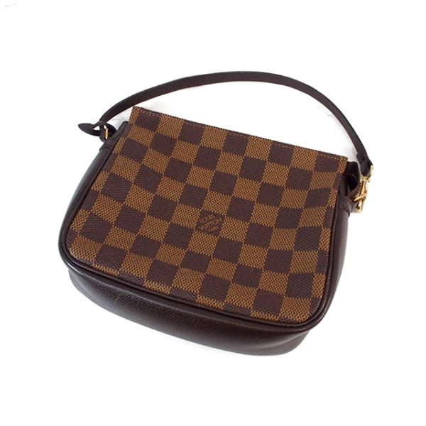 1 Louis Vuitton Makeup Accessory Pouch Damier Ebene