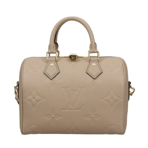 1 Louis Vuitton Bandouliere Empreinte Leather Speedy Monogram 25 Handbag