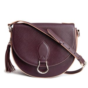 1 Louis Vuitton Diagonal Prunne Rose Poudre Purple Epi Leather Shoulder Bag