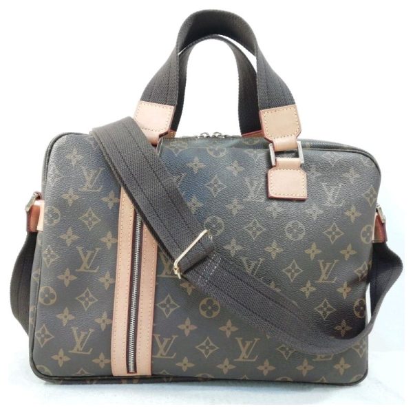 1 Louis Vuitton Sac Bosphore Brown Monogram 2way Shoulder Bag Handbag