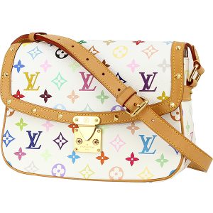 1 Louis Vuitton Totally PM Shoulder Bag Damier Azur White