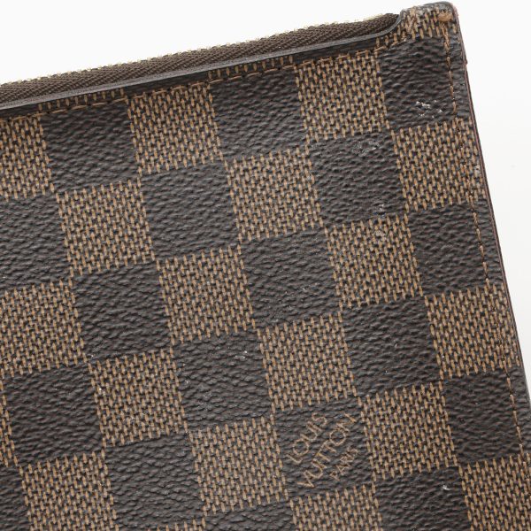 10 Louis Vuitton Damier Ebene Neverfull GM Pochette pouch