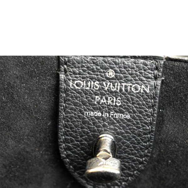 11 Louis Vuitton Lockme Cabas calfskin Leather Tote Bag Bicolor Blue Black