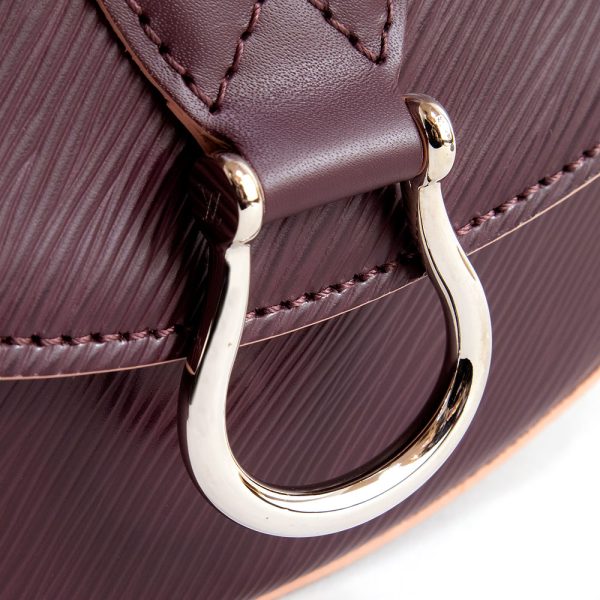 11 Louis Vuitton Diagonal Prunne Rose Poudre Purple Epi Leather Shoulder Bag