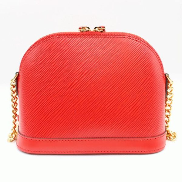 2 Louis Vuitton Epi Alma Mini Shoulder Bag red